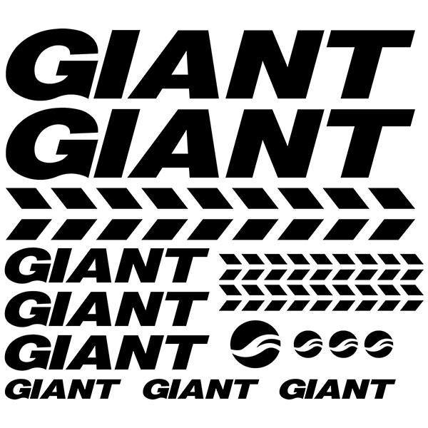 Autocollants: 15X V&eacute;lo VTT Giant Road