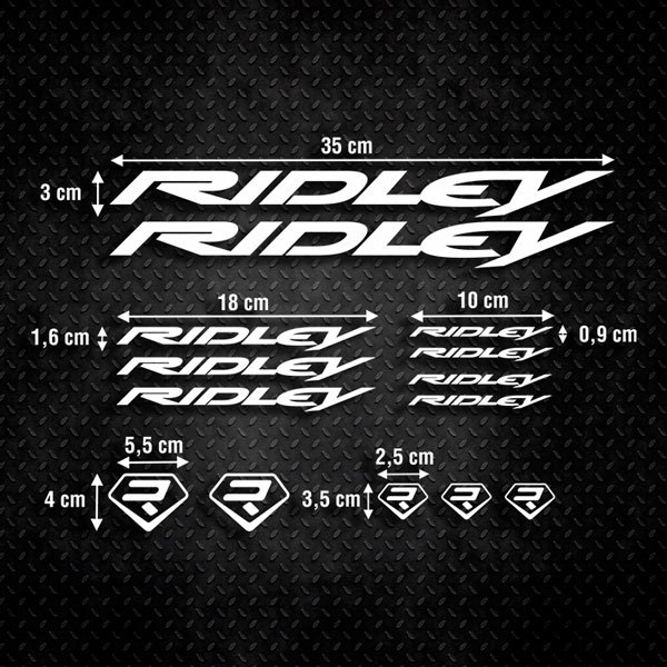 Autocollants: Kit Vélo Ridley