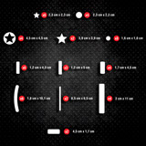 Autocollants: 51X Formes Sencilles 2