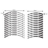 Autocollants: 27X BMC roue 2