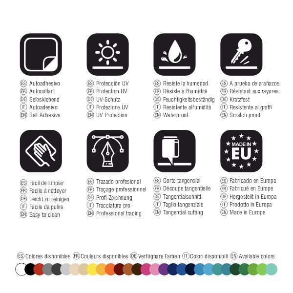 Autocollants: 16X Shimano