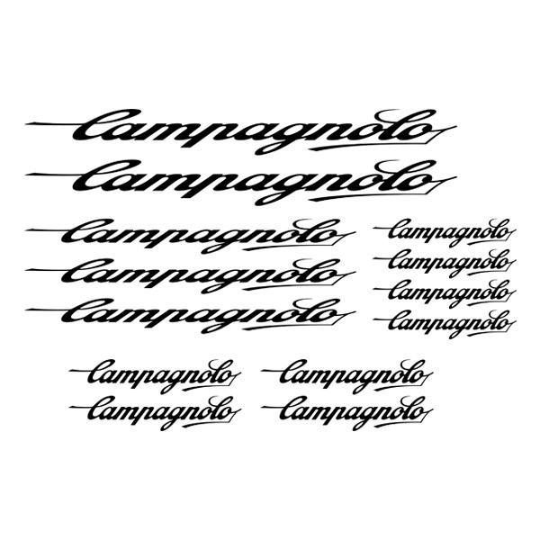 Autocollants: 13X Campagnolo