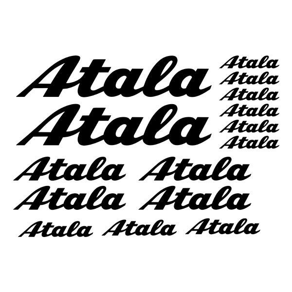 Autocollants: Kit 15X Atala