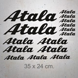 Autocollants: 15X Atala 2