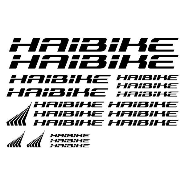 Autocollants: Kit 19X Haibike