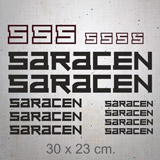 Autocollants: Kit 16X Saracen 2