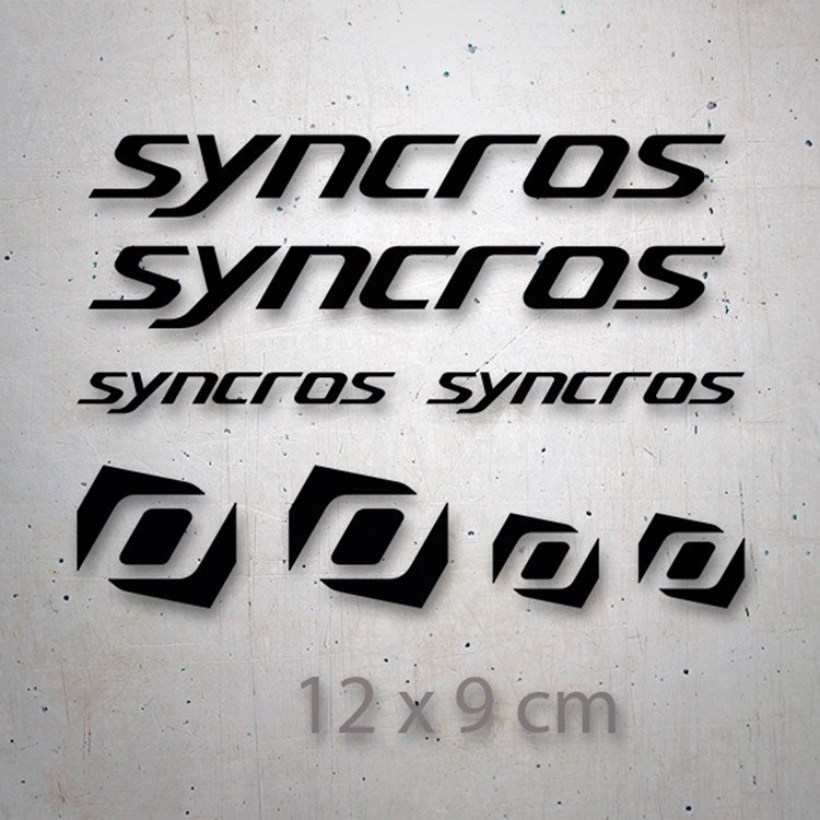 Autocollants: 8X Syncros