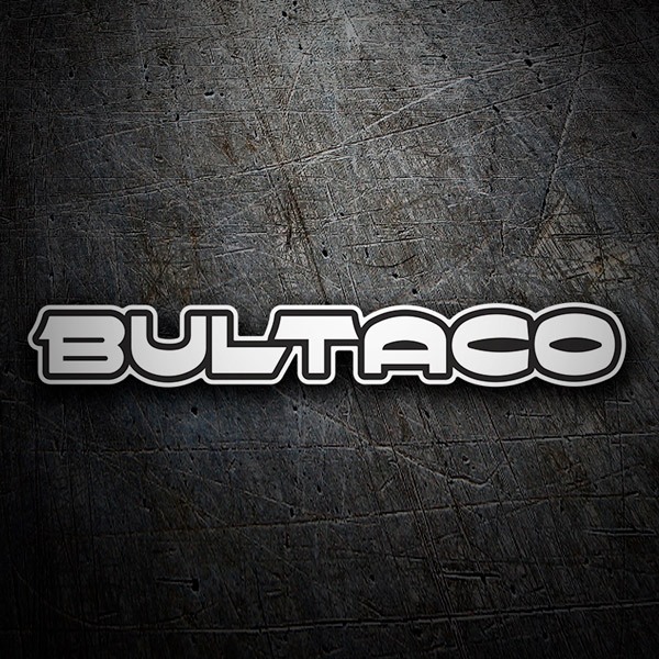 Autocollants: Logo Bultaco Style Sportif
