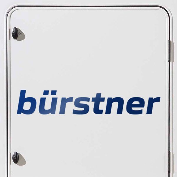 Stickers camping-car: Bürstner 2