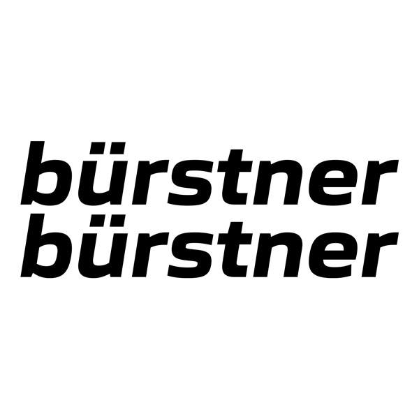 Stickers camping-car: Bürstner 3