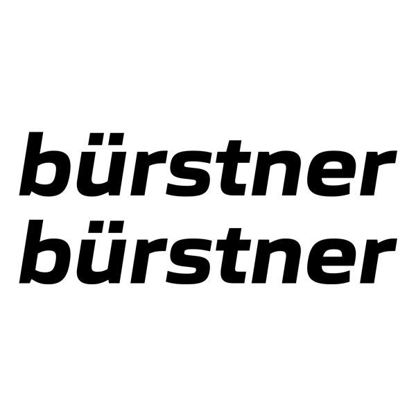 Stickers camping-car: Autocollants Burstner