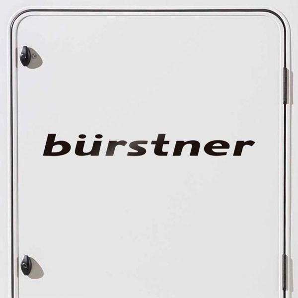 Autocollant de caravane Bürstner 1