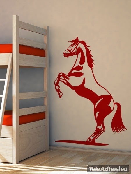 Stickers muraux: Cheval pose