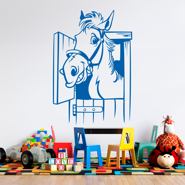 Stickers pour enfants: Cheval dans l