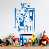 Stickers pour enfants: Cheval dans l 3