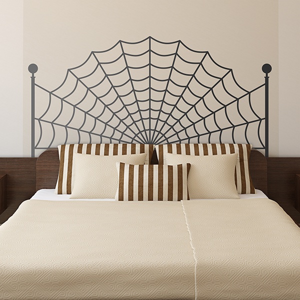 Stickers muraux: Tête de lit Spider Cloth