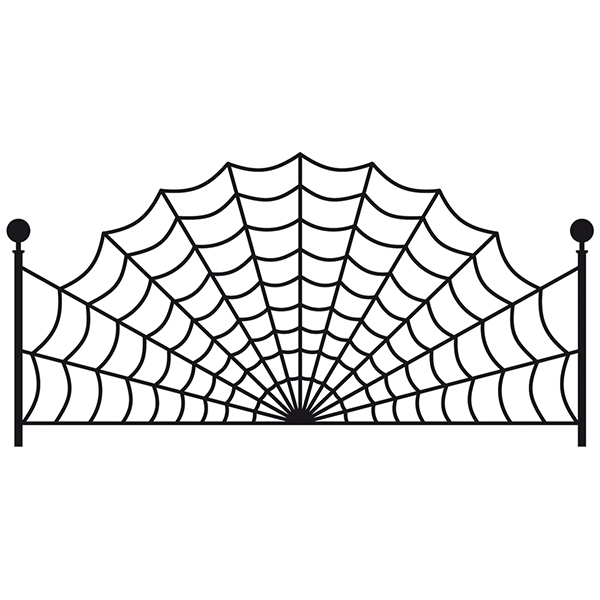 Stickers muraux: Tête de lit Spider Cloth