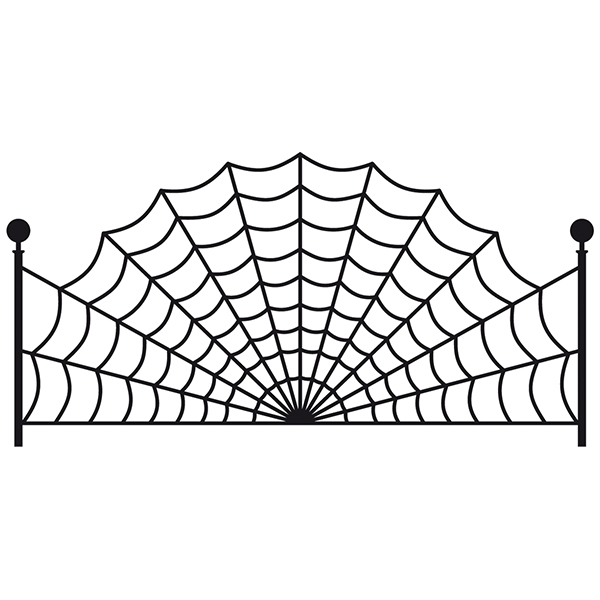 Stickers muraux: Tête de lit Spider Cloth