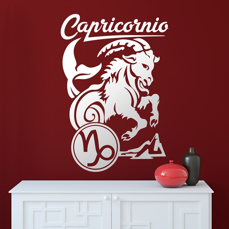 Stickers muraux: zodiaco 32 (Capricornio)