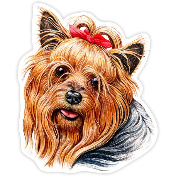 Autocollants: Yorkie