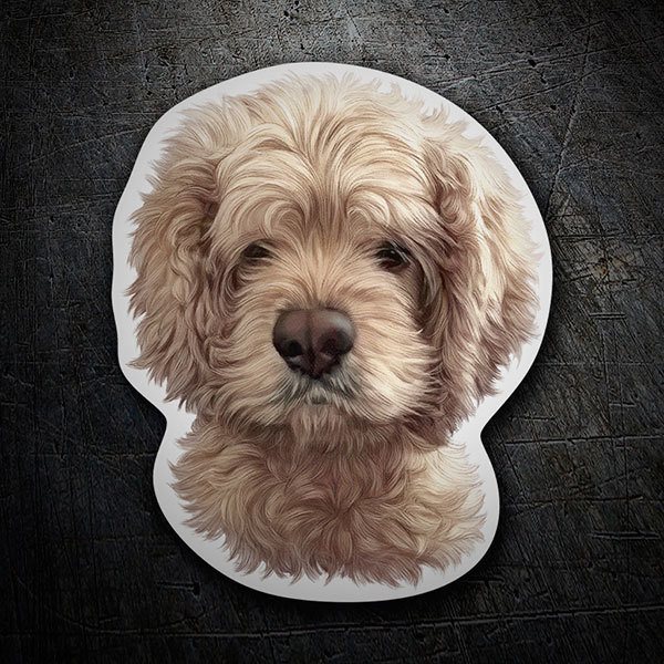 Autocollant chien Cocker Spaniel | WebStickersMuraux.com