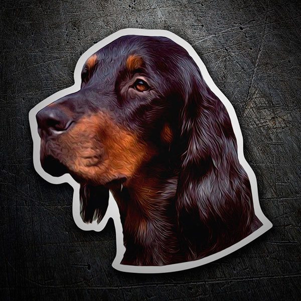 Autocollants: Setter Gordon