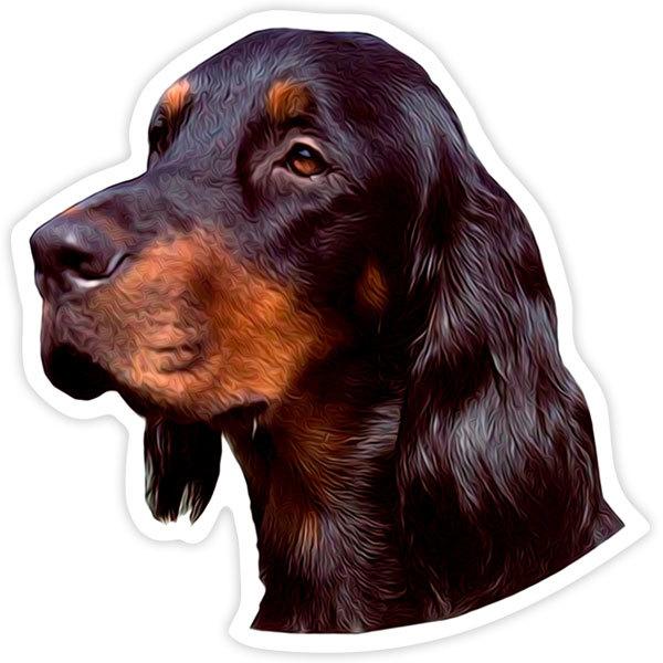 Autocollants: Setter Gordon