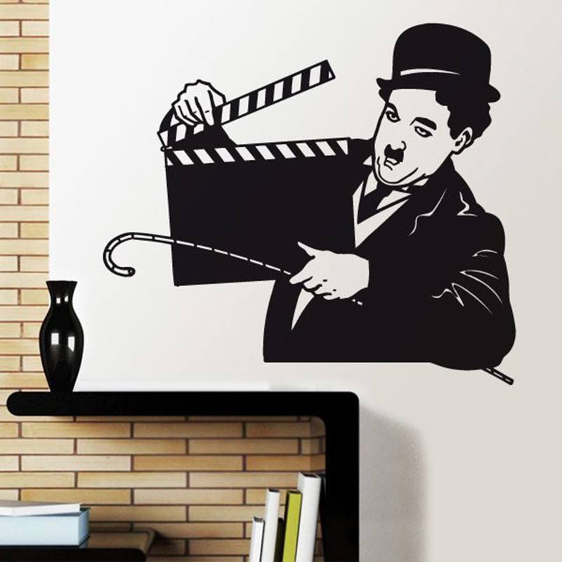 Stickers muraux: Chaplin