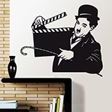 Stickers muraux: Chaplin 2