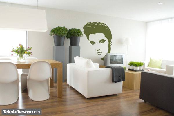 Stickers muraux: Elvis Presley Portrait