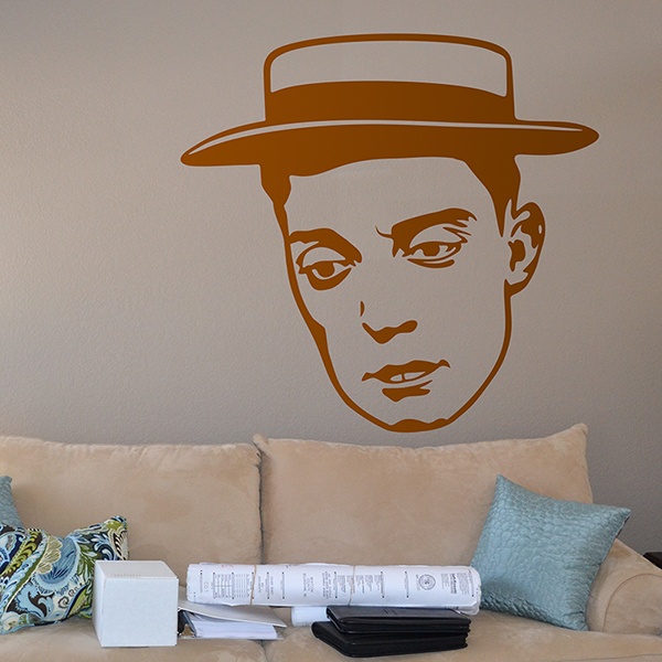 Stickers muraux: Buster Keaton