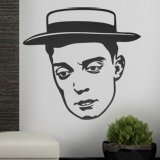 Stickers muraux: Buster Keaton 2