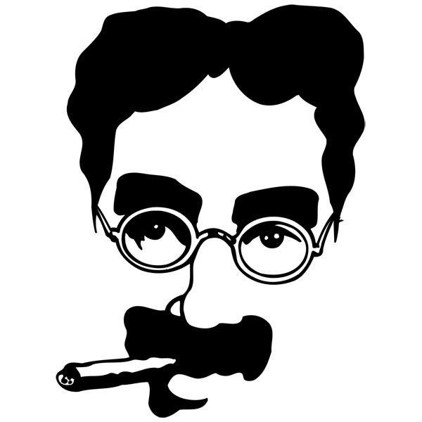 Stickers muraux: Groucho