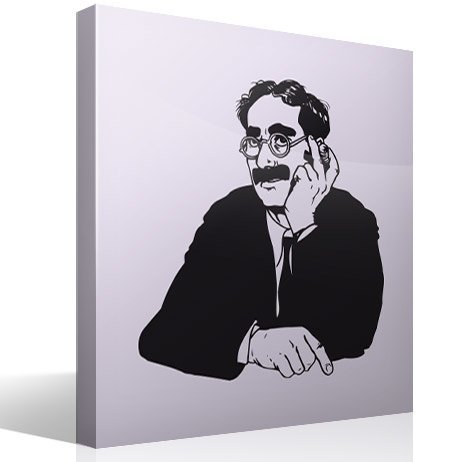 Stickers muraux: Groucho corps