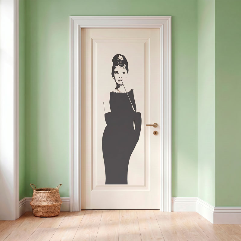 Silhouette d'Audrey Hepburn 2