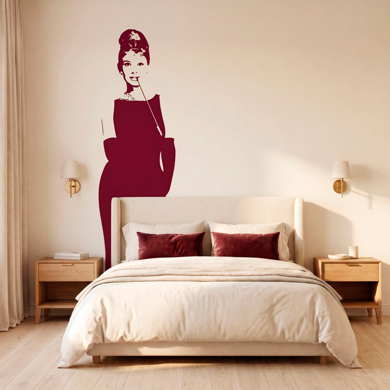 Silhouette d'Audrey Hepburn 11