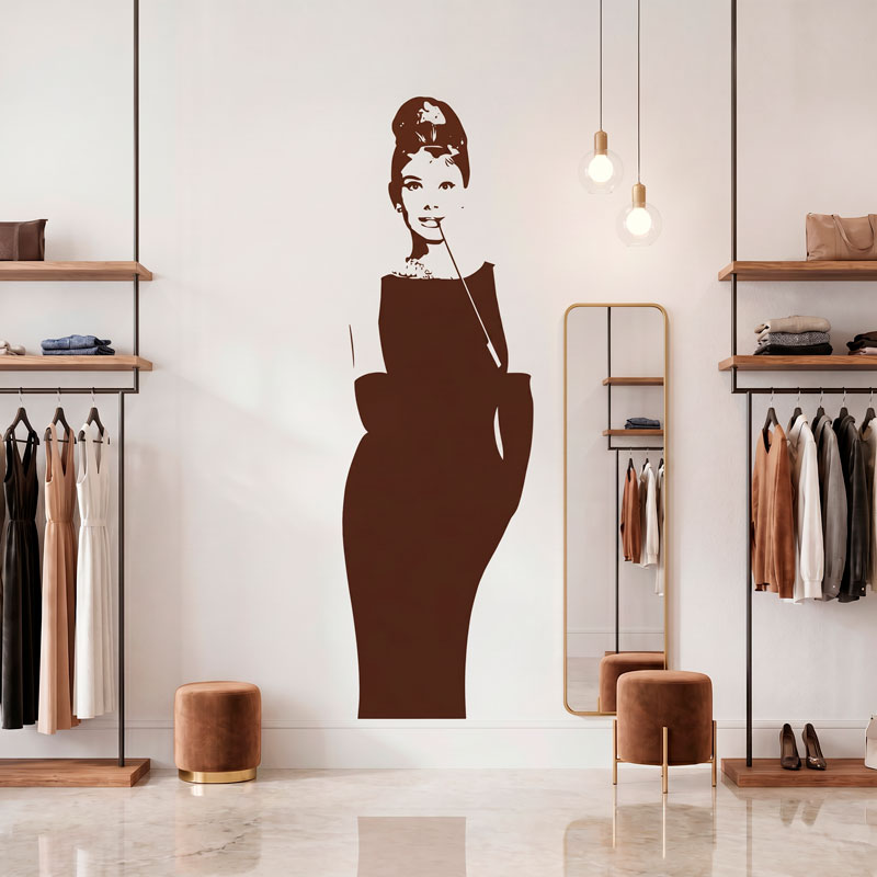 Silhouette d'Audrey Hepburn 12