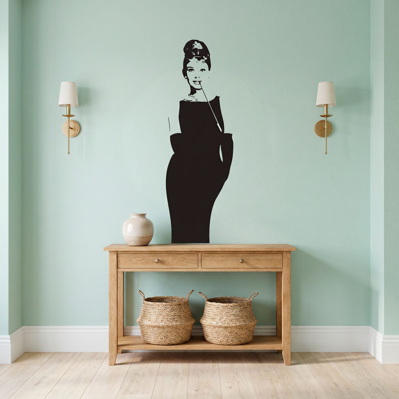 Silhouette d'Audrey Hepburn 8
