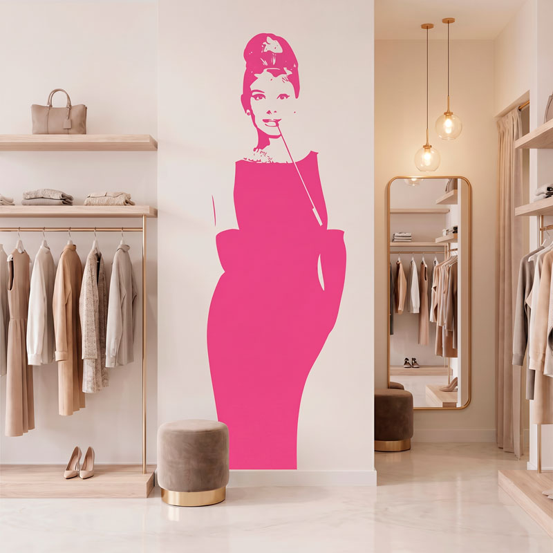 Silhouette d'Audrey Hepburn 9