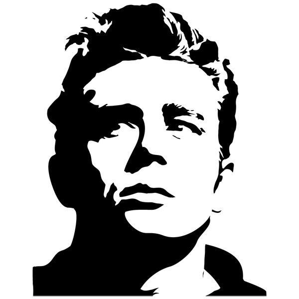 Stickers muraux: James Dean