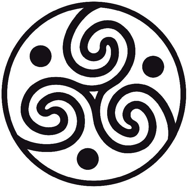 Autocollants: Symbole celtique 4
