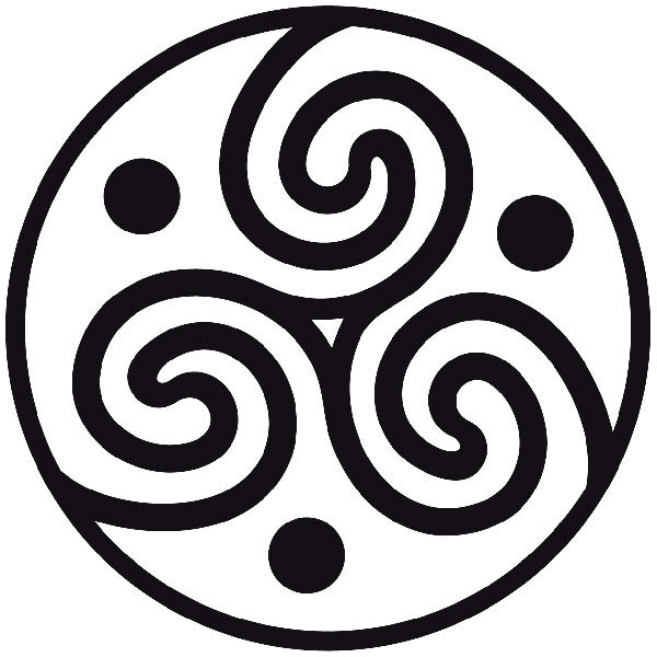 Autocollants: Symbole celtique 4