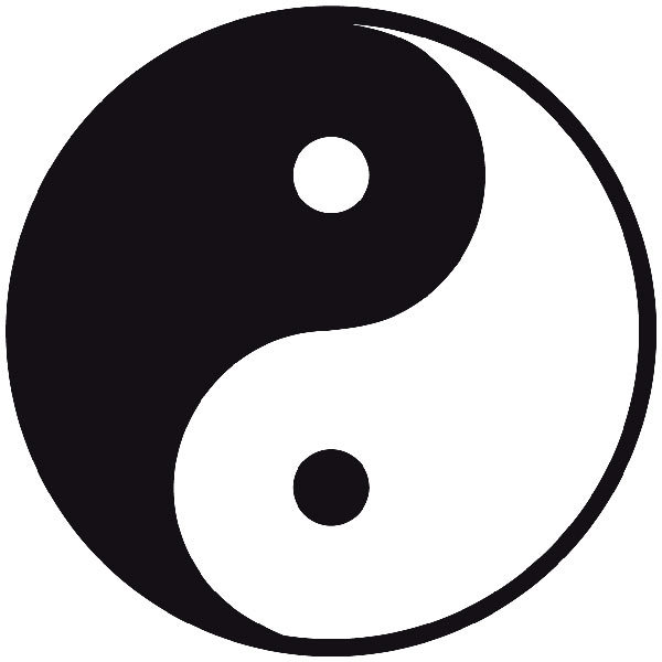 Stickers muraux: Yin Yang
