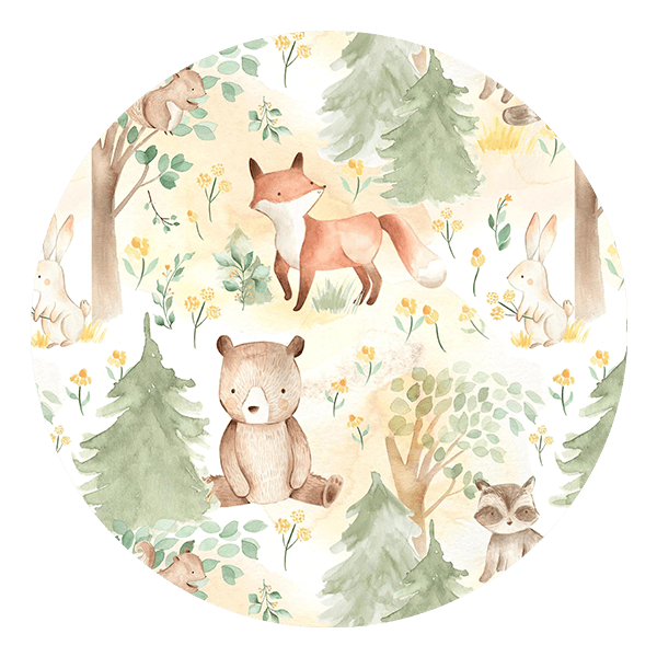 Stickers pour enfants: La Forêt des Enfants