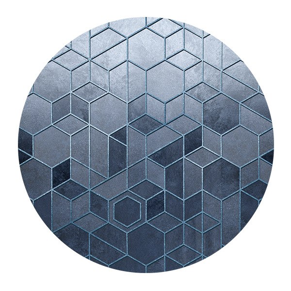 Stickers muraux: Cubes 3D