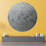 Stickers muraux: Cubes 3D 3