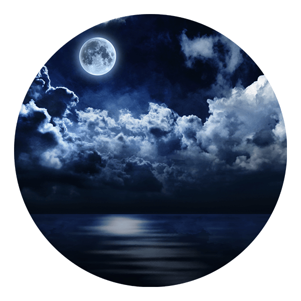 Stickers muraux: Reflet de la Lune