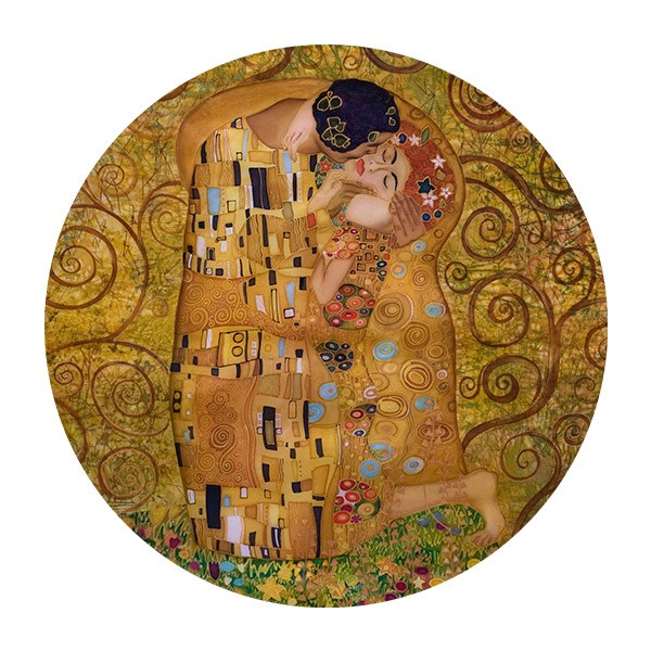 Stickers muraux: Le Baiser de Klimt