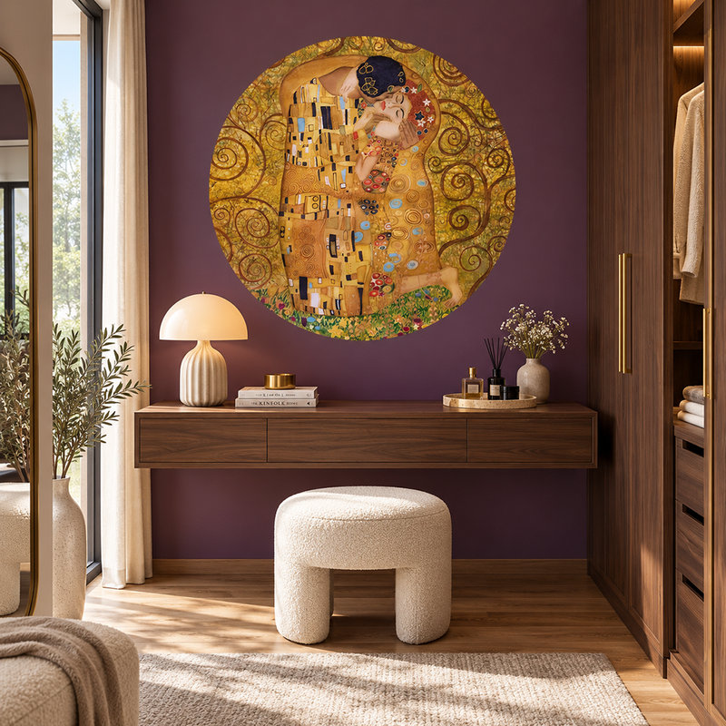 Stickers muraux: Le Baiser de Klimt