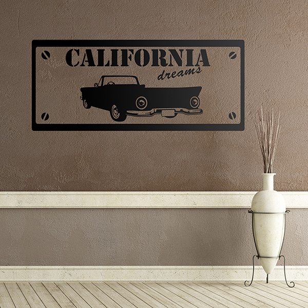 Stickers muraux: Rêves de Californie